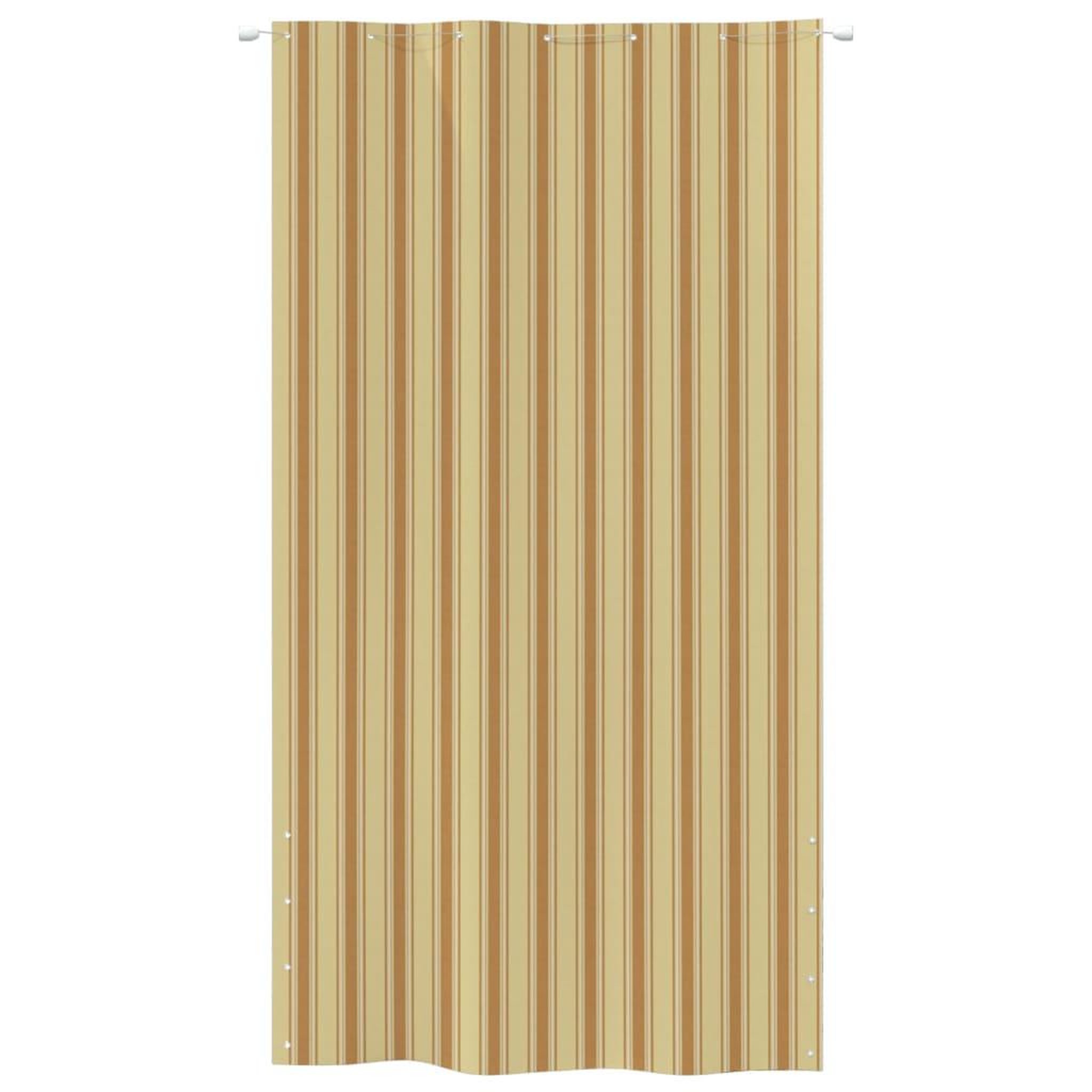 Voir la diapositive 2 : VIDAXL Ecran de balcon Jaune et orange 140x240 cm Tissu Oxford