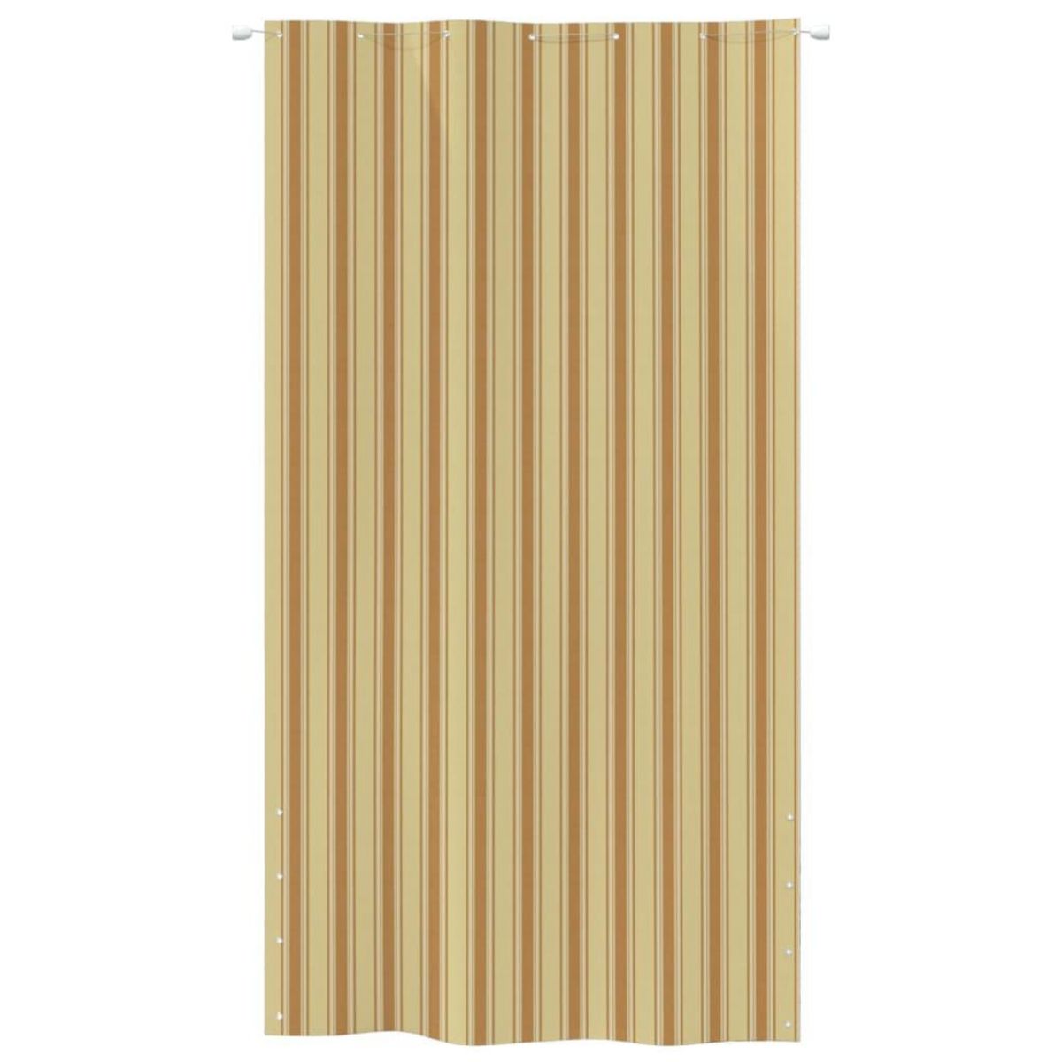 VIDAXL Ecran de balcon Jaune et orange 140x240 cm Tissu Oxford