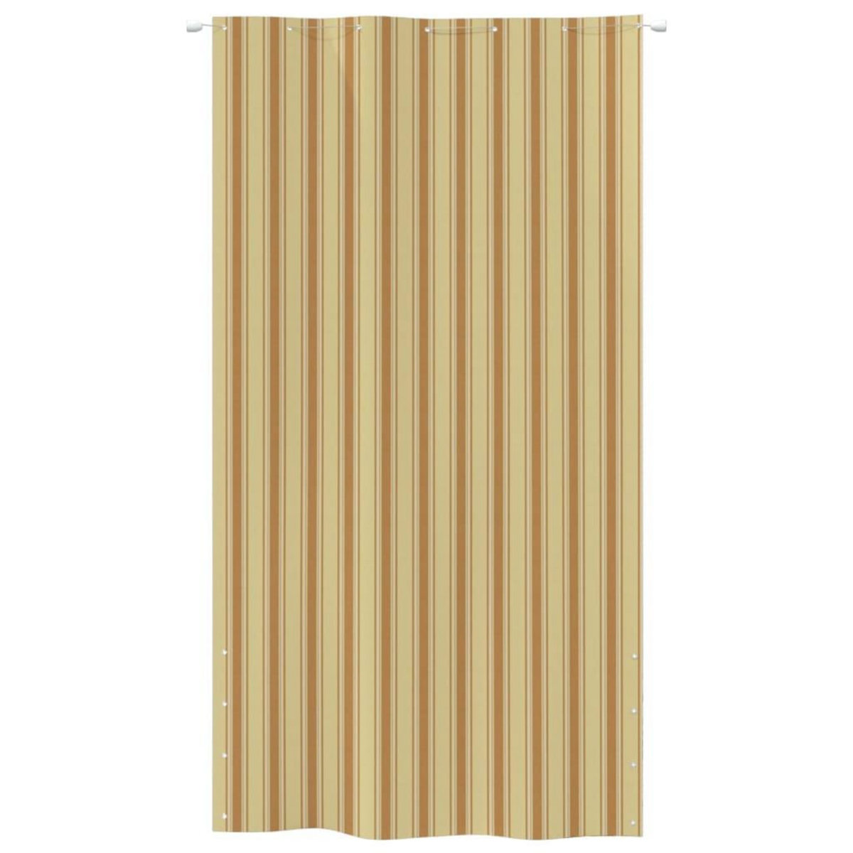 VIDAXL Ecran de balcon Jaune et orange 140x240 cm Tissu Oxford