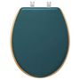 Voir la diapositive 1 : FIVE Abattant WC Design  Modern  46cm Pétrole