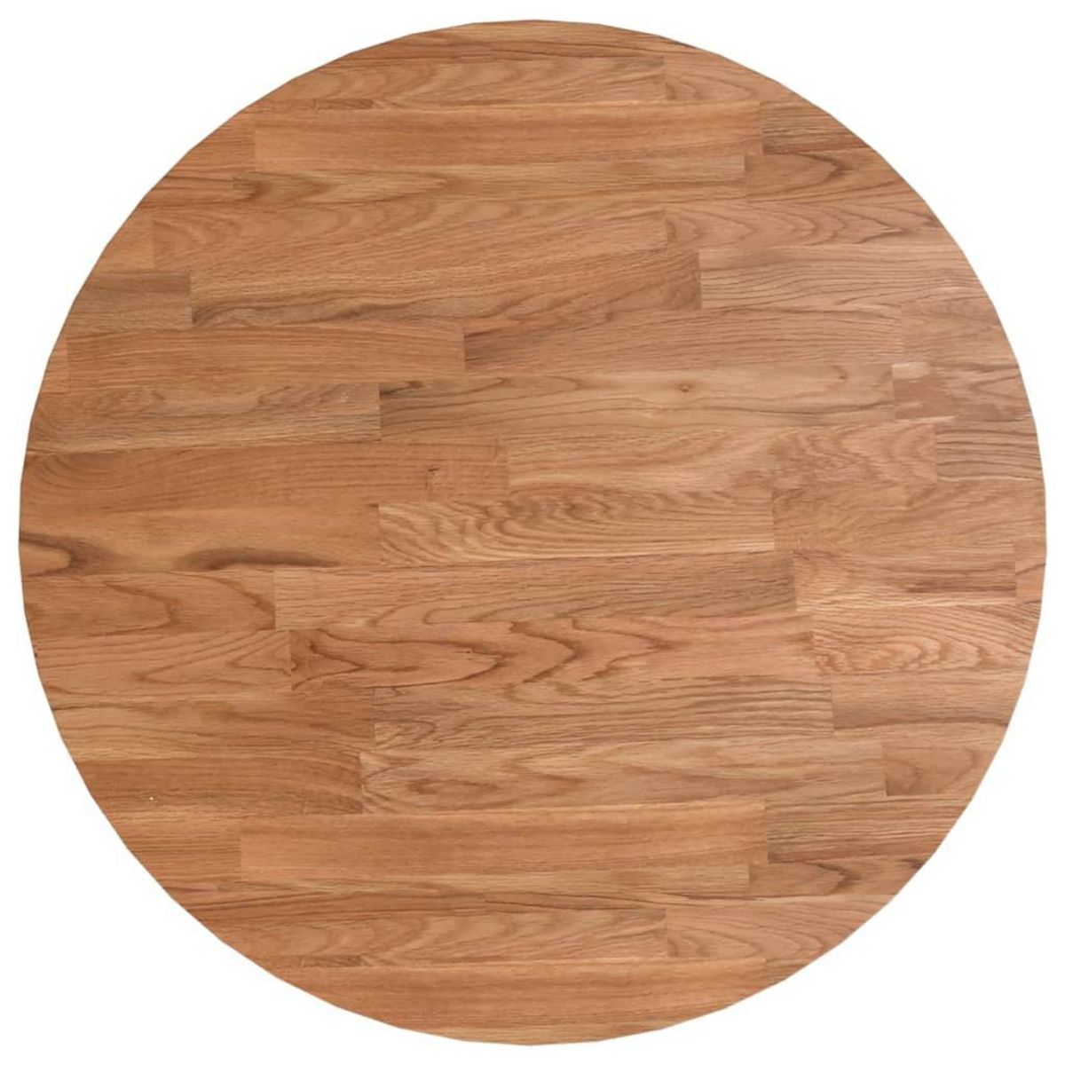 VIDAXL Dessus de table rond Marron clair Ø40x1,5 cm Bois chene traite