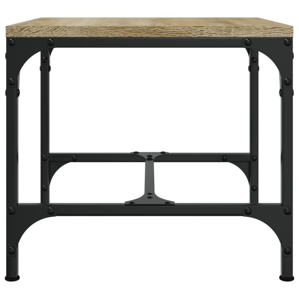 VIDAXL Table d'appoint Chene sonoma 40x40x35 cm Bois d'ingenierie