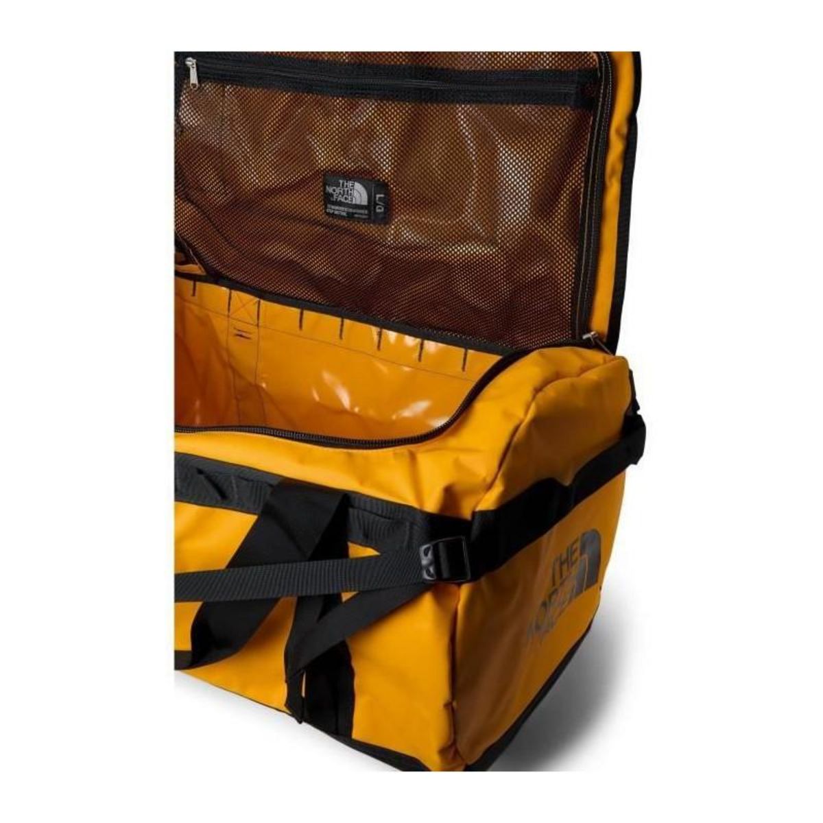 THE NORTH FACE Sac de sport - THE NORTH FACE - Base Camp Duffel L - Summit Gold/Black - 40,64 cm x 71,12 cm x 40,64 cm - 95 L