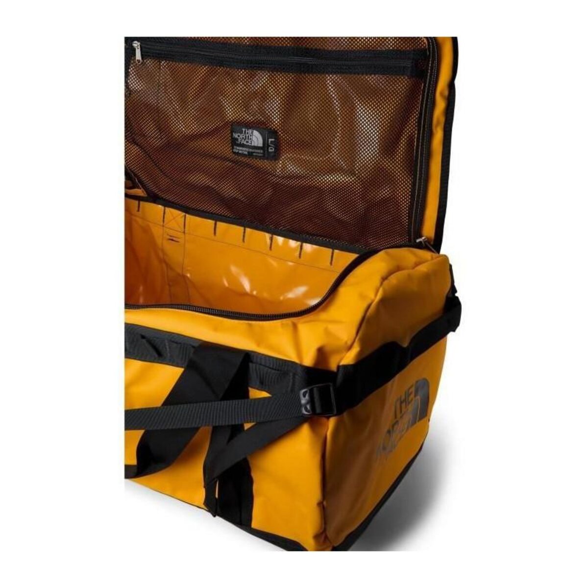 THE NORTH FACE Sac de sport - THE NORTH FACE - Base Camp Duffel L - Summit Gold/Black - 40,64 cm x 71,12 cm x 40,64 cm - 95 L