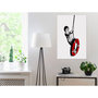 Voir la diapositive 2 : Paris Prix Tableau Imprimé  Banksy - Boy on Rope