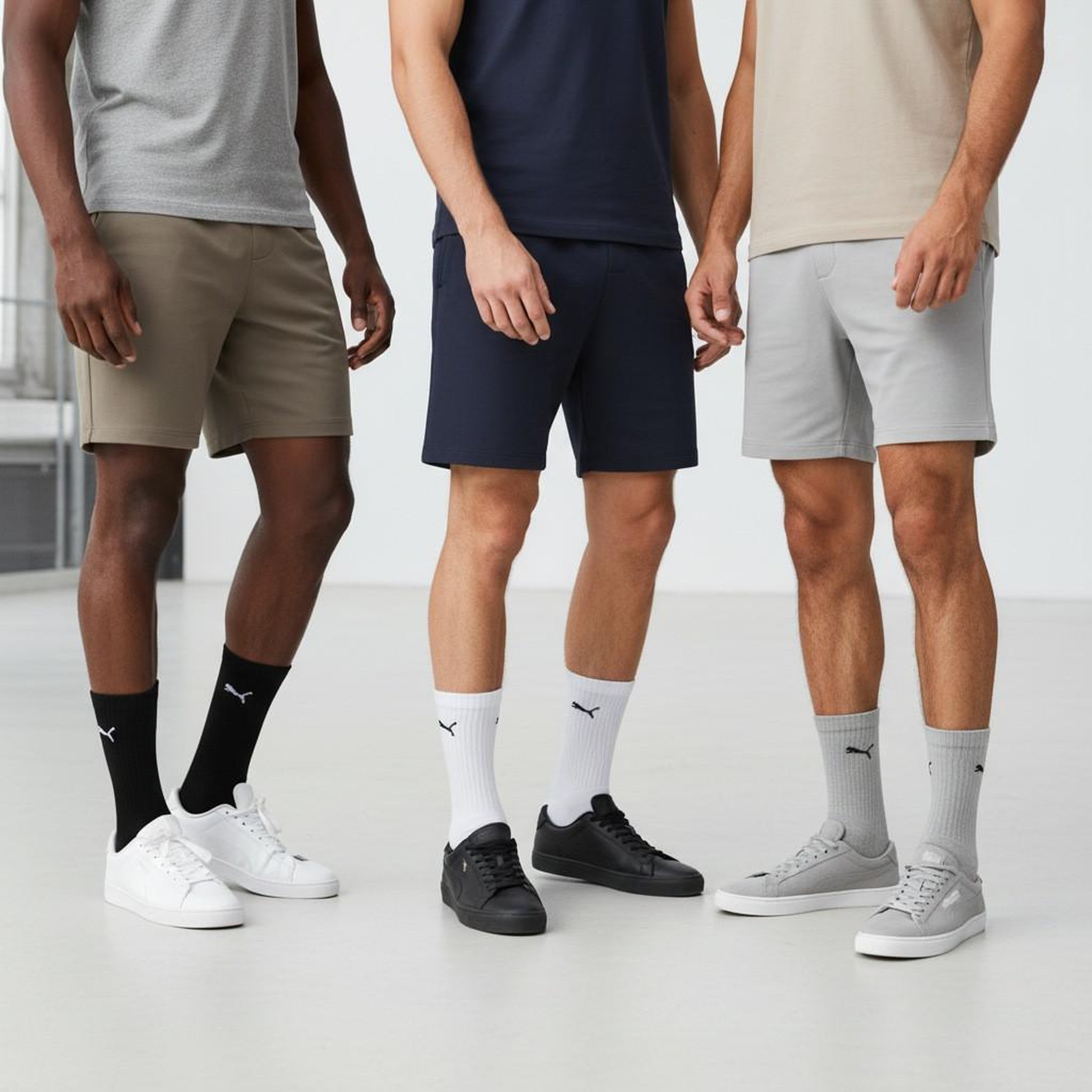 Voir la diapositive 4 : PUMA PUMA Chaussettes Mixte Crew Pack 6 Paires (Lot) - Coton Doux, Talon Cousu