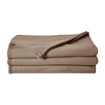 POYET MOTTE POLECO couverture polaire TAUPE 240