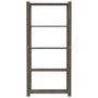 Voir la diapositive 3 : VIDAXL Support de rangement a 5 niveaux gris 80x38x170 cm bois de pin