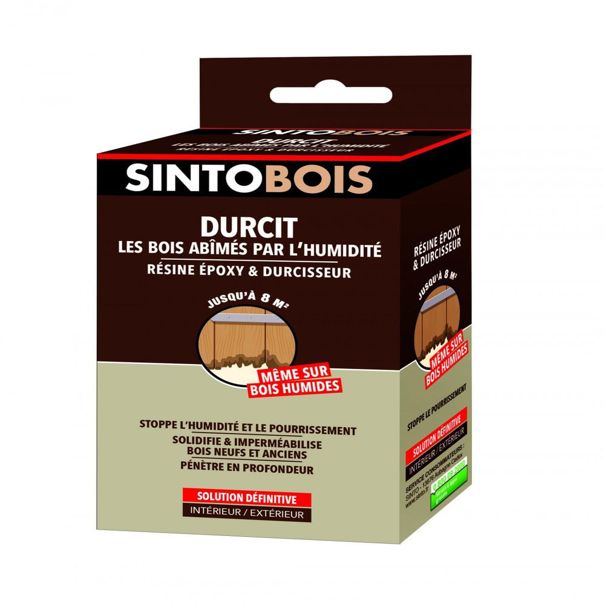 CENTRALE BRICO Durcisseur Sinto bois SINTO, 250 g