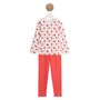 Voir la diapositive 1 : INEXTENSO Pyjama coeurs fille