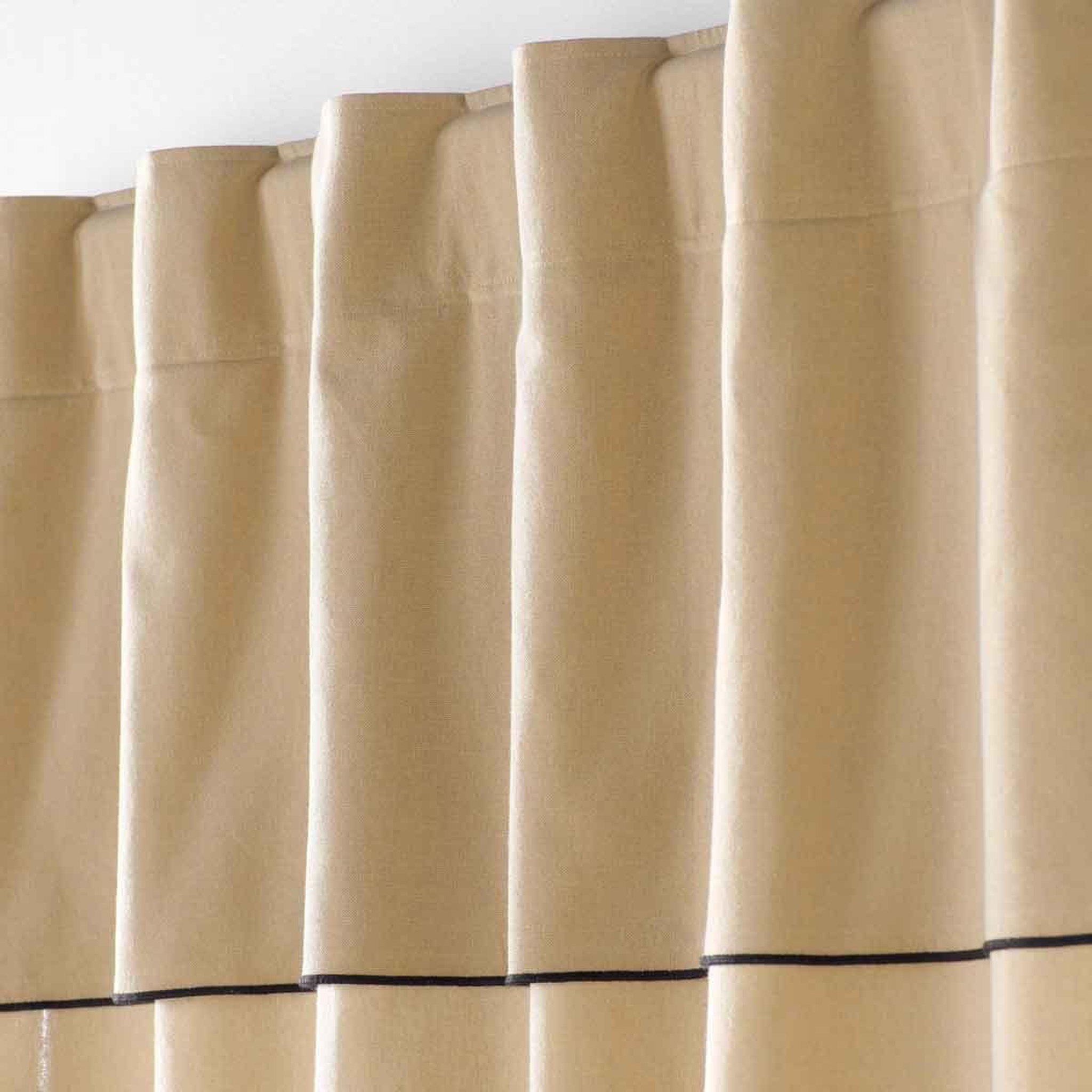 Voir la diapositive 2 : Douceur d'Intérieur Rideau à passants  mistraline  140x240cm lin