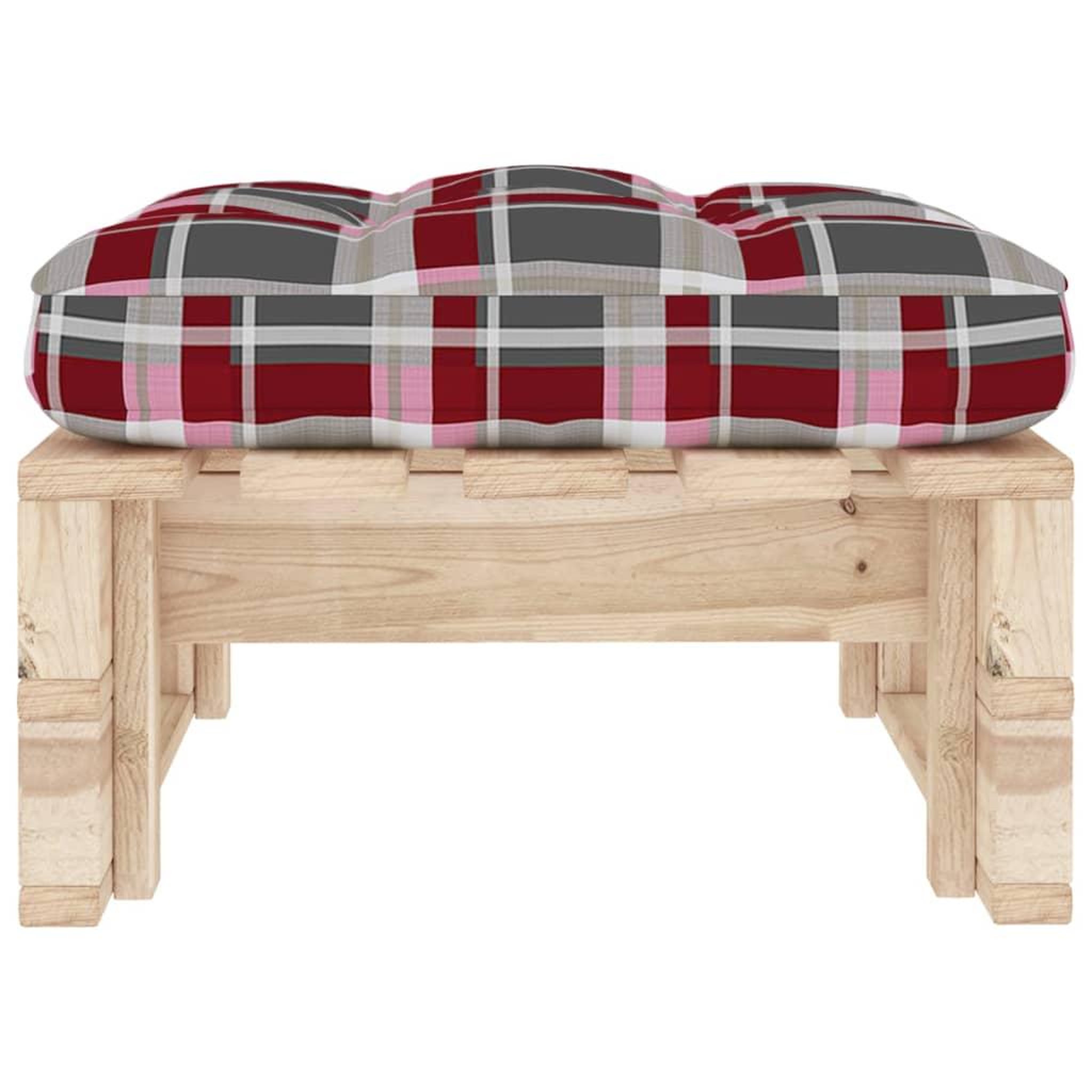Voir la diapositive 4 : VIDAXL Pouf palette de jardin bois de pin impregne