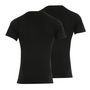 Voir la diapositive 3 : Athena Lot de 2 Tee shirts col V homme Coton Bio