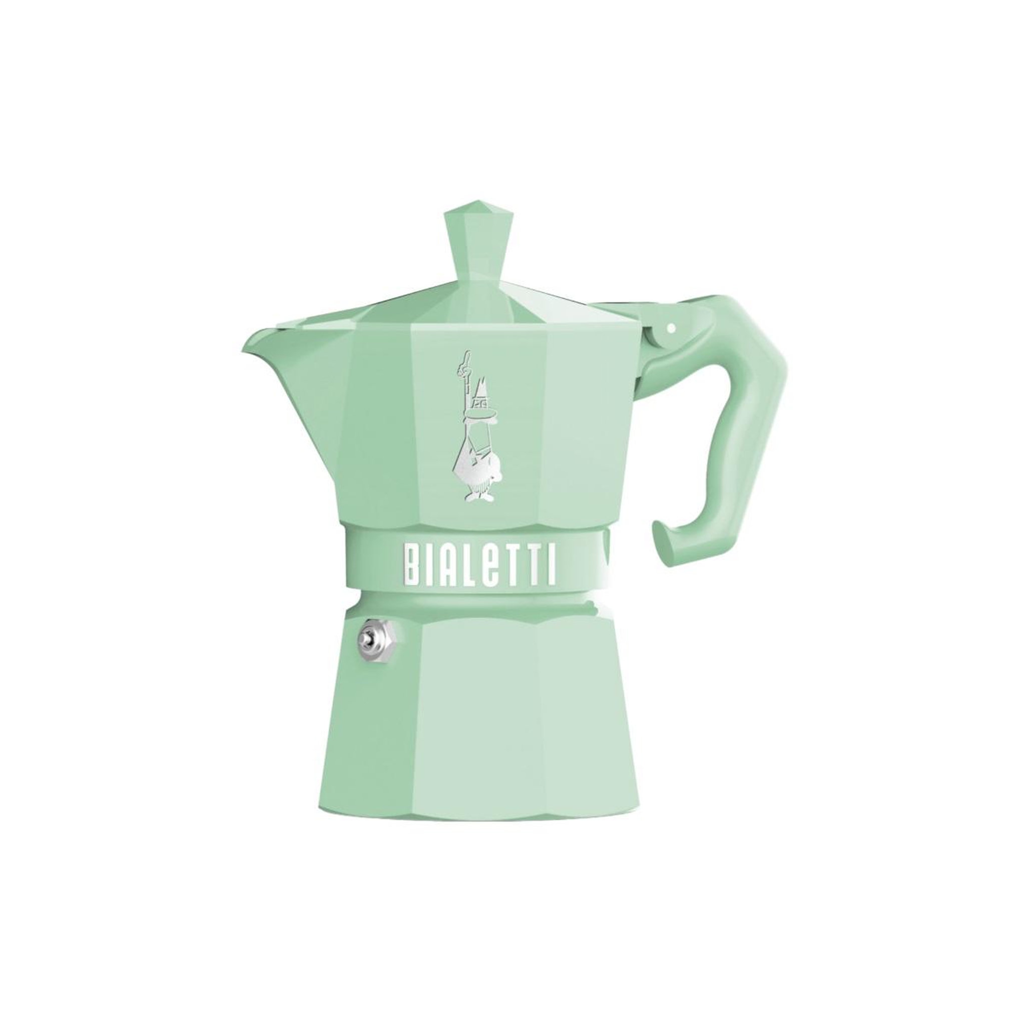 BIALETTI Cafetière italienne 3 tasses vert pastel - 0009057