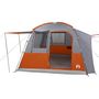 Voir la diapositive 4 : VIDAXL Tente de voiture 4 personnes gris et orange impermeable