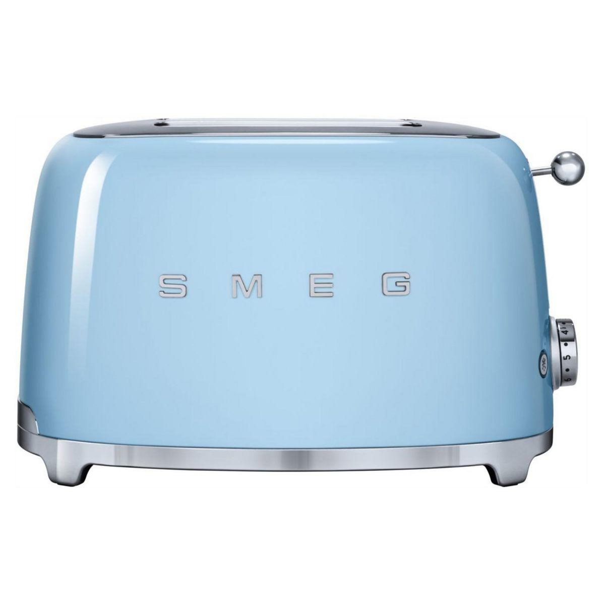 SMEG Grille-pain TSF01PBEU Bleu Azur