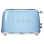 Voir la diapositive 1 : SMEG Grille-pain TSF01PBEU Bleu Azur
