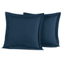 Voir la diapositive 1 : Sensei Maison Lot de 2 taies d'oreiller en percale de coton SOFT PERCALE