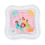 Bright Starts Tapis d'eau bébé - DISNEY BABY - PRINCESSES - Jeu sensoriel et d'éveil - Gonflable - Des la naissance - Facile a nettoyer