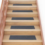 Voir la diapositive 1 : VIDAXL Tapis d'escalier auto-adhesifs 30 pcs gris clair 76x20 cm