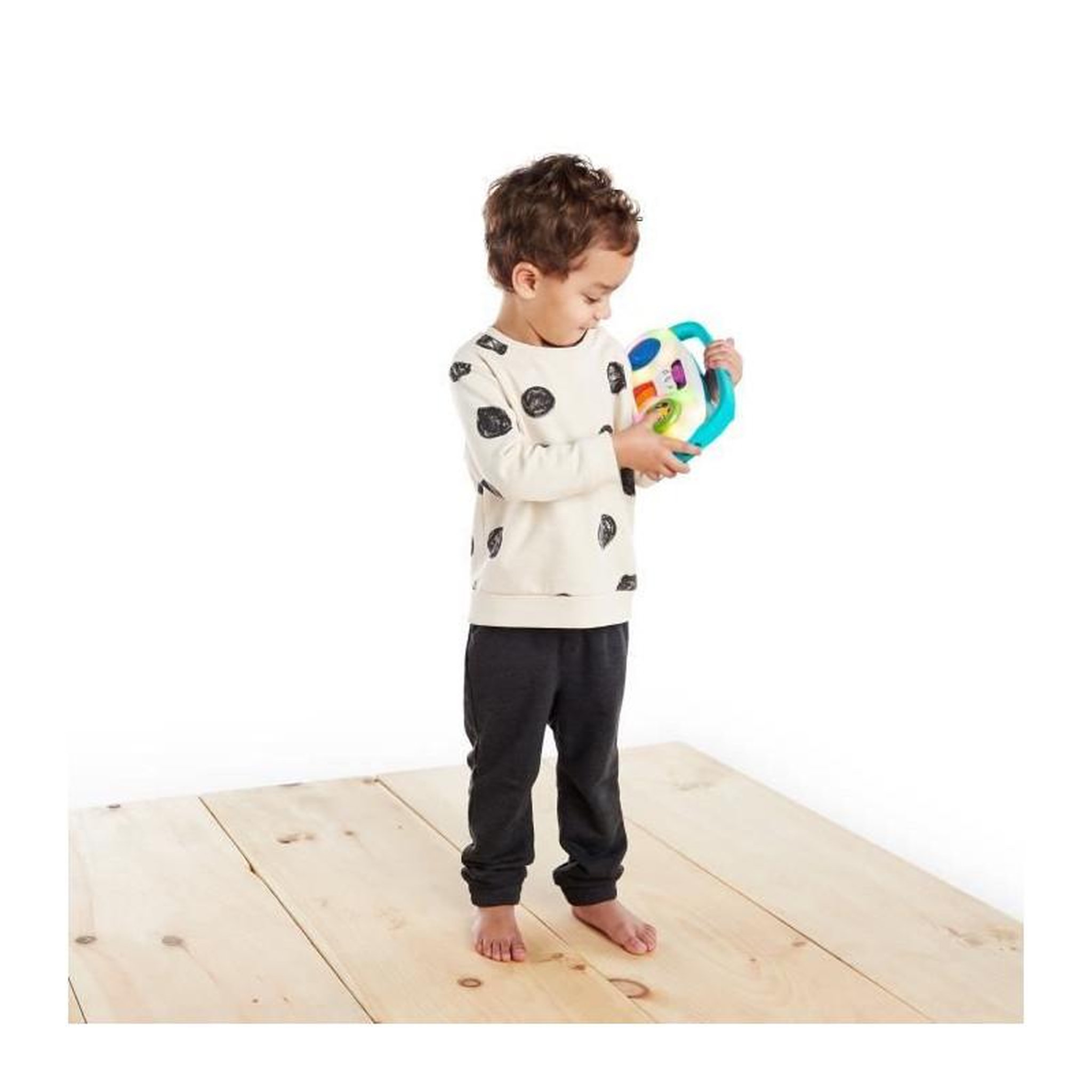 Voir la diapositive 6 : BABY EINSTEIN Jouet Musical - BABY EINSTEIN - Toddler Jam - 12 mois - Bleu - Mélodies du monde
