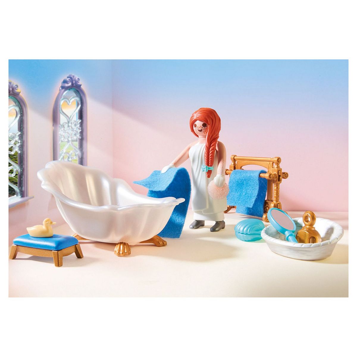 PLAYMOBIL 70454 - Princess - Salle de bain royale avec dressing