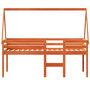 Voir la diapositive 4 : VIDAXL Lit haut sans matelas cire marron 80x200 cm bois de pin massif