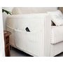 Voir la diapositive 5 : LISA DESIGN Owen - canapé 3 places convertible express couchage quotidien 140 cm matelas 12 cm en velours côtelé grosses côtes