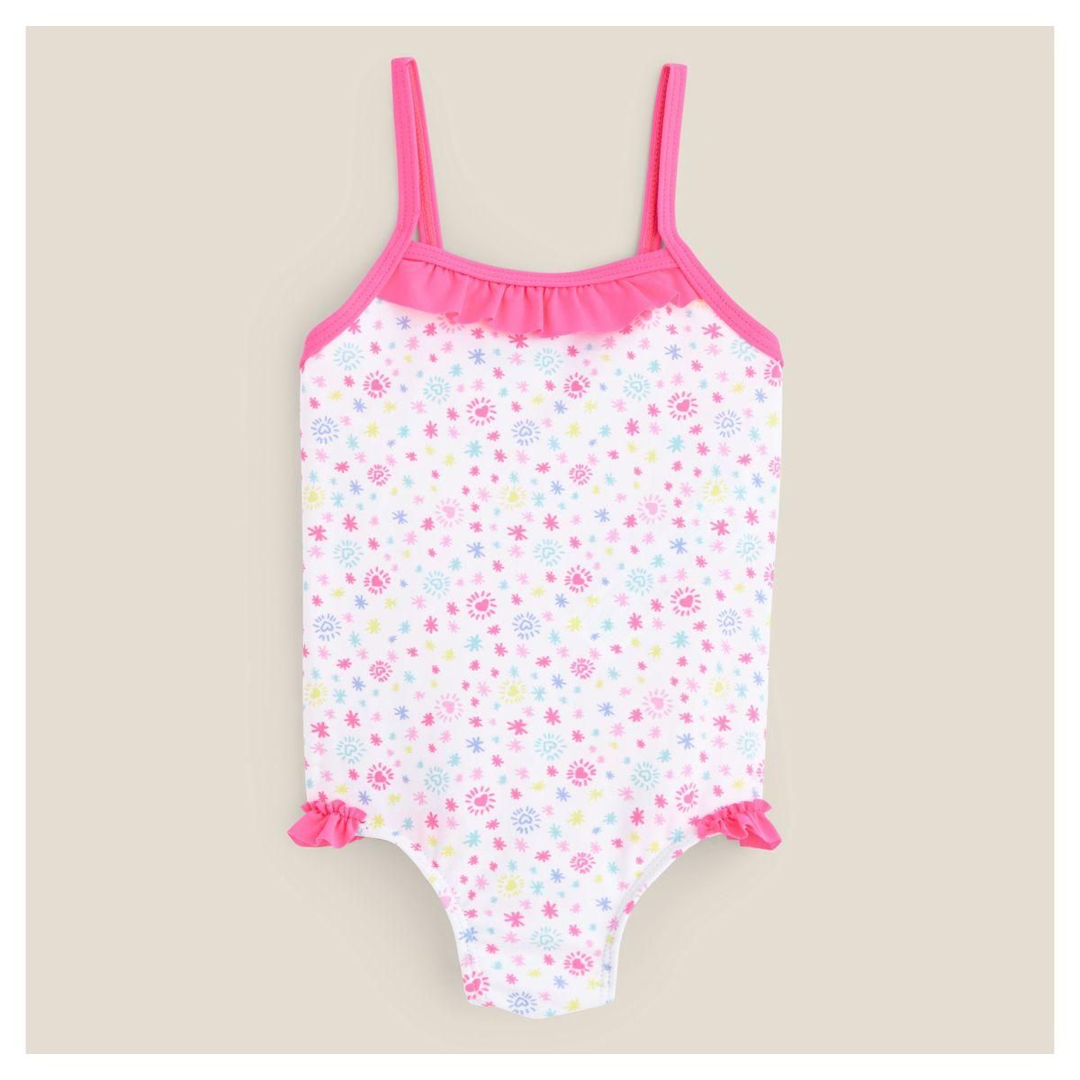 IN EXTENSO Maillot de bain 1 pièces coeurs bébé fille 