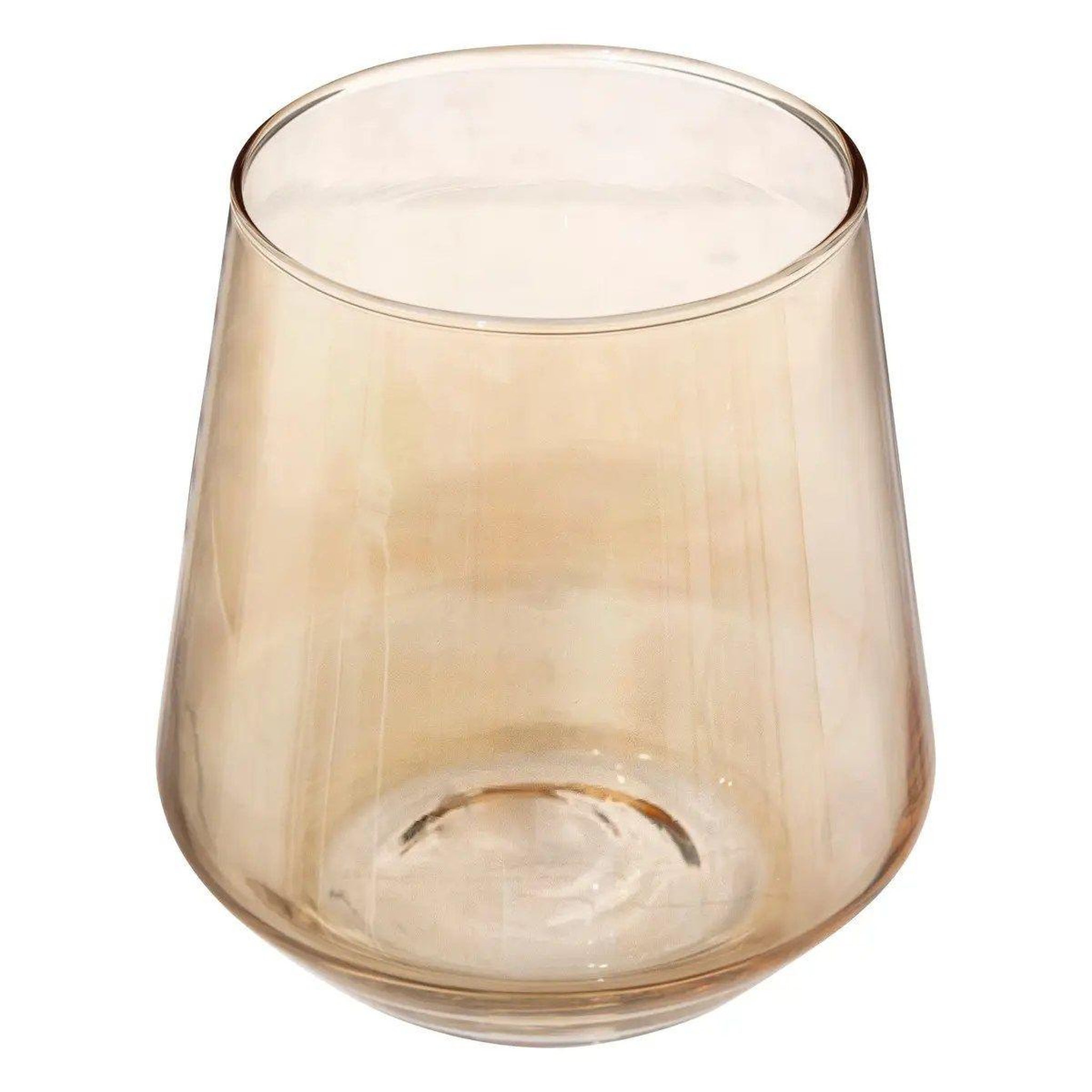 Voir la diapositive 2 : SECRET DE GOURMET Lot de 6 verres à eau  olga  45cl ambre