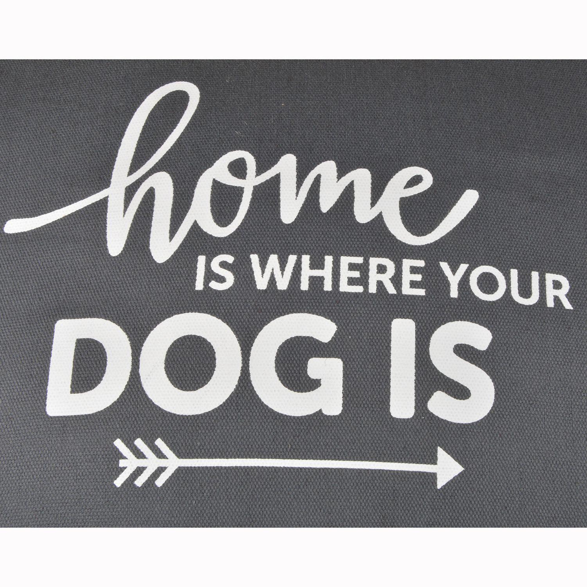 Voir la diapositive 4 : LOVE STORY Coussin rectangle en liège et polyester pour chien - long 90 cm