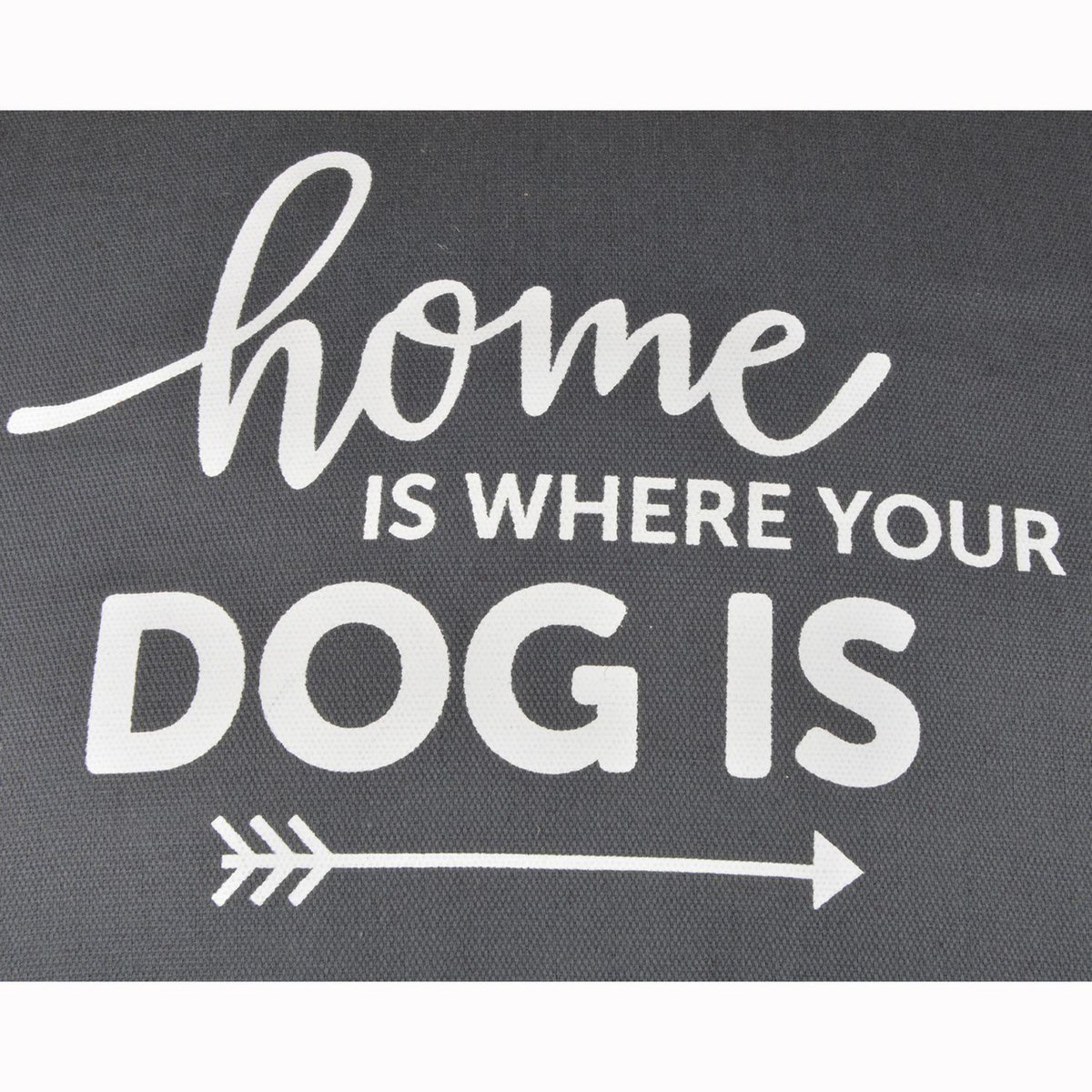 LOVE STORY Coussin rectangle en liège et polyester pour chien - Long 90 cm