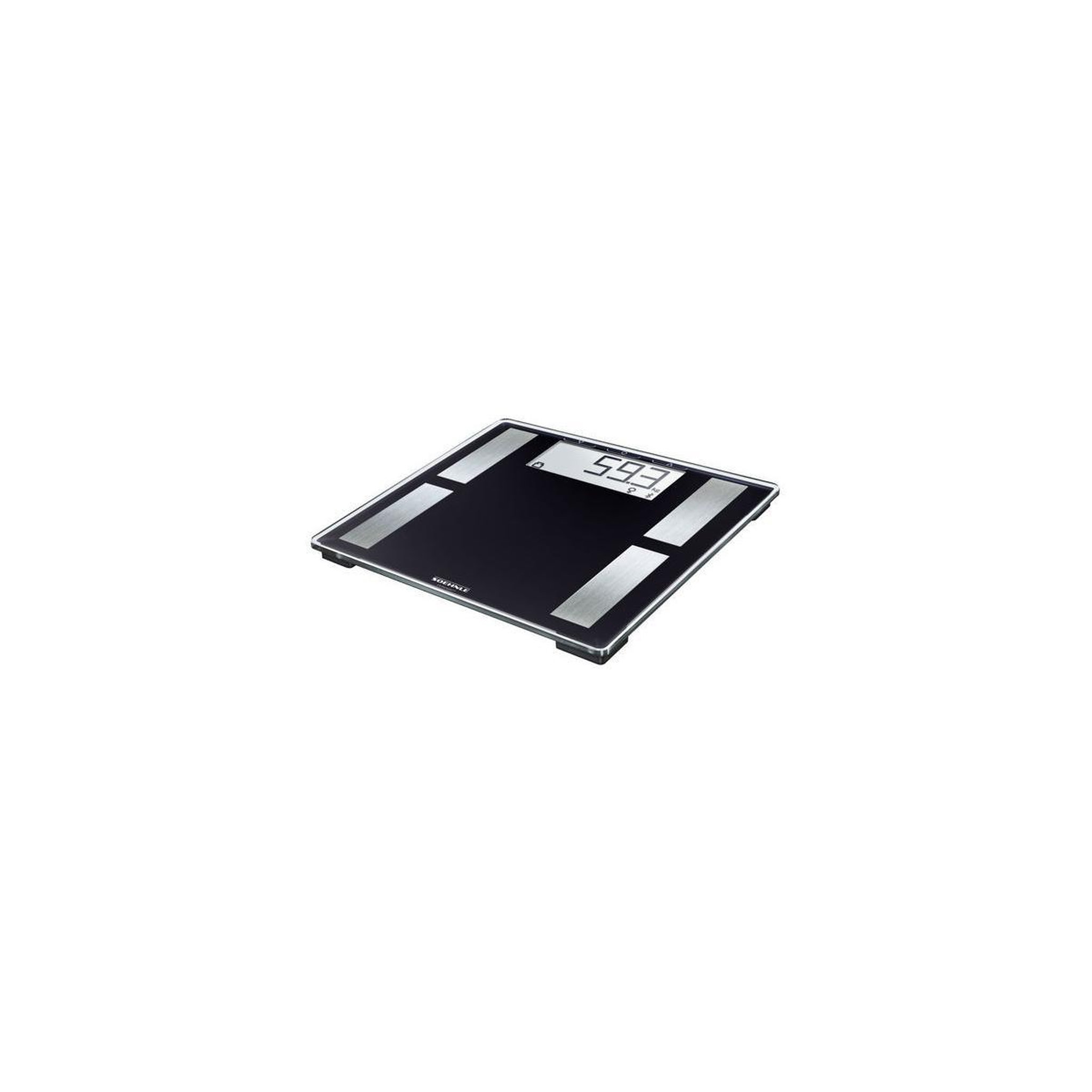 Soehnle Balance de salle de bain bluetooth soehnle shape sense connect 50 avec application d'analyse corporelle bia, noire