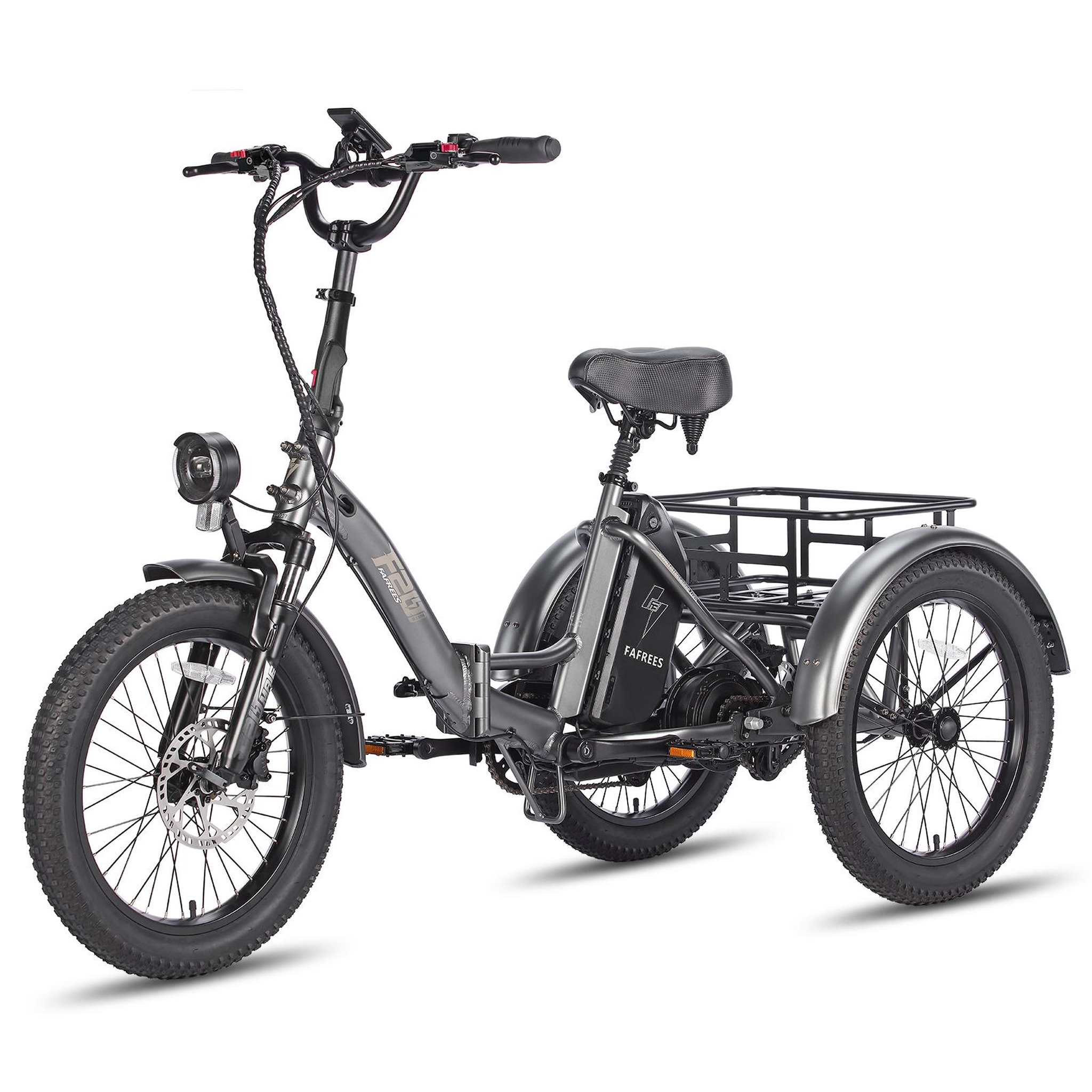 Voir la diapositive 4 : FAFREES Tricycle cargo électrique fafrees f20 mate
