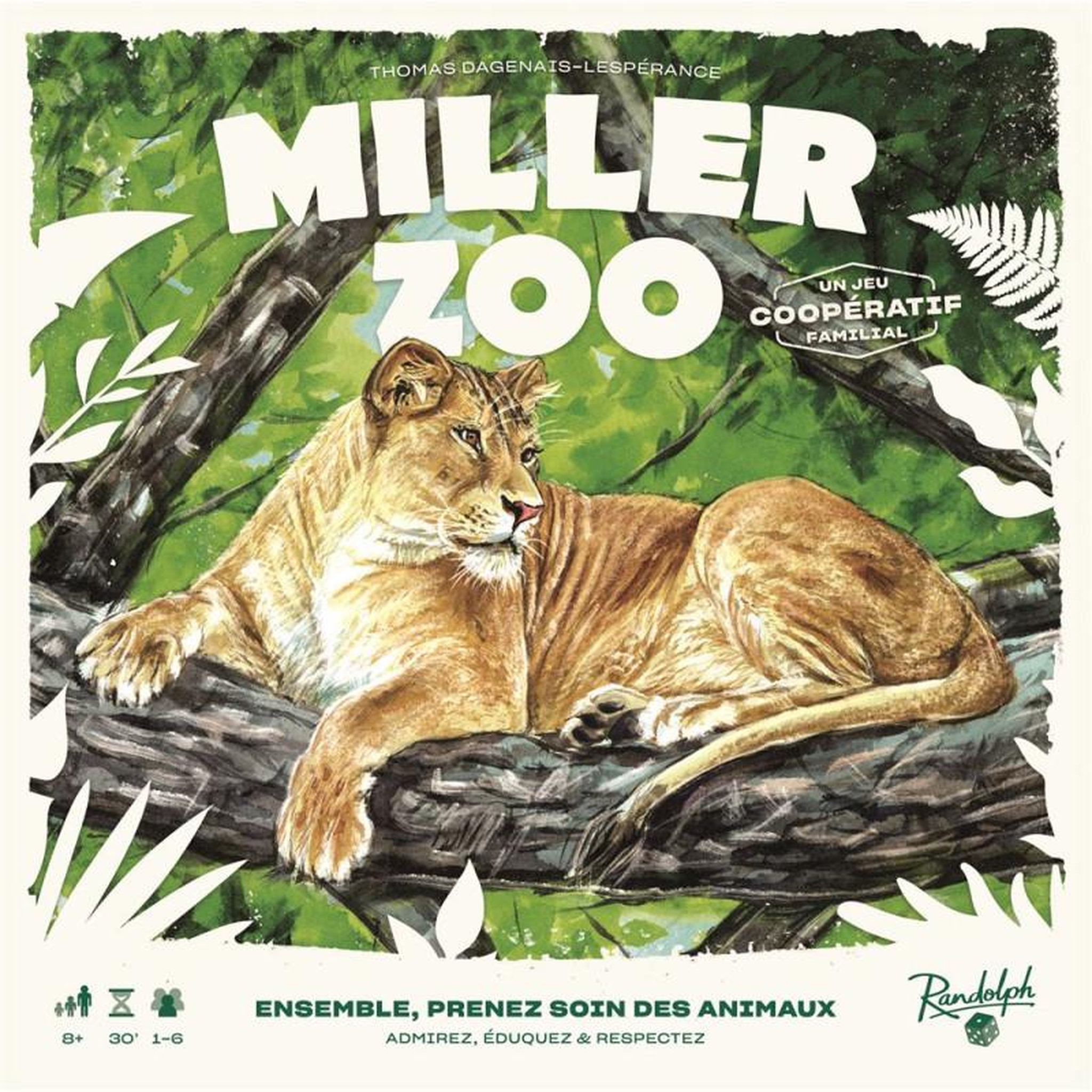 Gigamic Jeu de stratégie Gigamic Miller Zoo