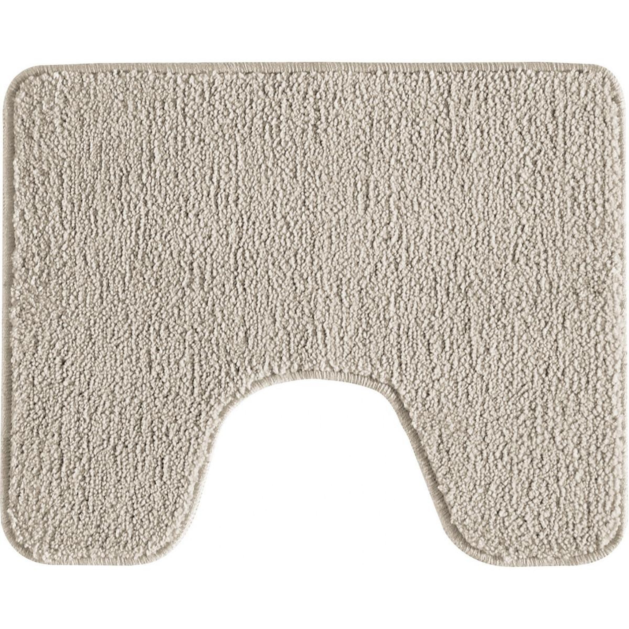 GUY LEVASSEUR Tapis de toilette uni en polyester  50x40cm