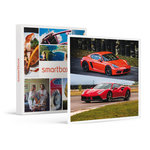 Smartbox Stage de pilotage multivolant : 2 tours en Porsche et 2 tours en Ferrari 488 GTB sur le circuit de Croix-en-Ternois - Coffret Cadeau Sport & Aventure
