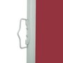 Voir la diapositive 4 : VIDAXL Auvent lateral retractable de patio 170x300 cm Rouge