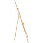 Voir la diapositive 4 : VIDAXL Chevalet 53,5x95x127 cm bois de pin massif