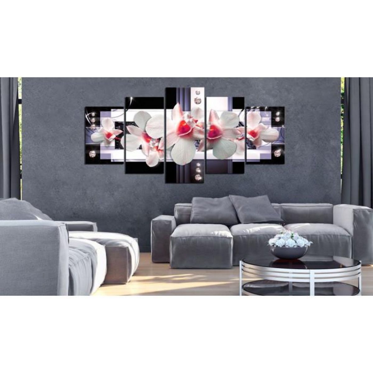 Paris Prix Tableau Imprimé  Raspberry Accent