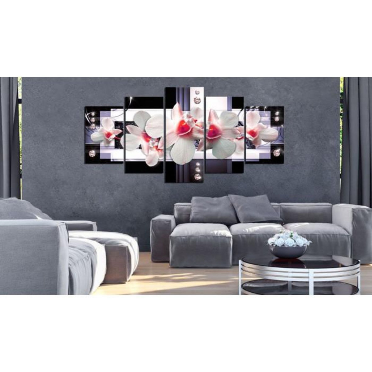 Paris Prix Tableau Imprimé  Raspberry Accent