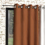 Voir la diapositive 1 : SOLEIL D'OCRE Rideau à oeillets en microfibre lavée BOHEME, par Soleil d'Ocre