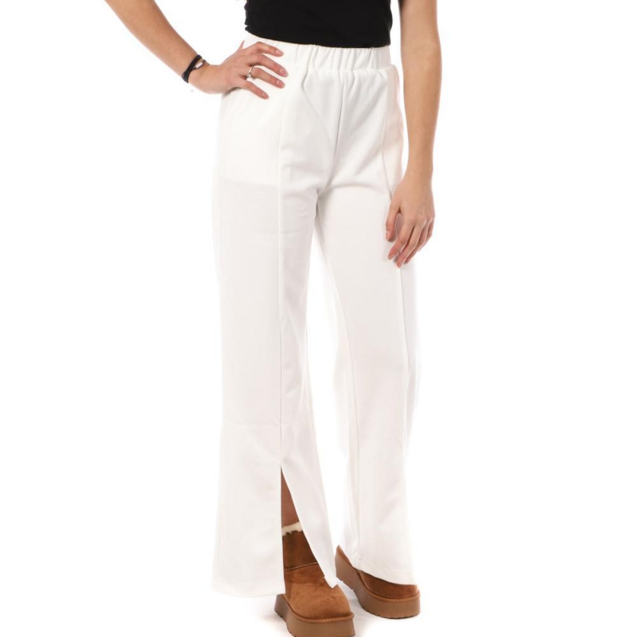 MONDAY PREMIUM Pantalon  Femme Monday Premium 9978. Coloris disponibles : Blanc