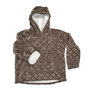 Voir la diapositive 1 : Paris Prix Plaid Sweat à Capuche  Embosse  85x118cm Marron