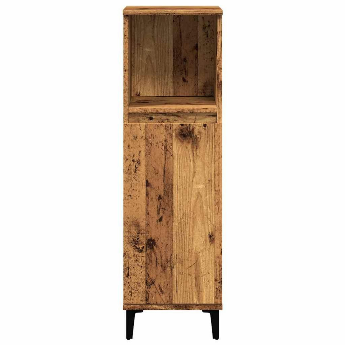 VIDAXL Armoire de salle de bain vieux bois 30x30x100cm bois ingenierie