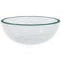 Voir la diapositive 2 : VIDAXL Lavabo Verre trempe 30x12 cm Transparent