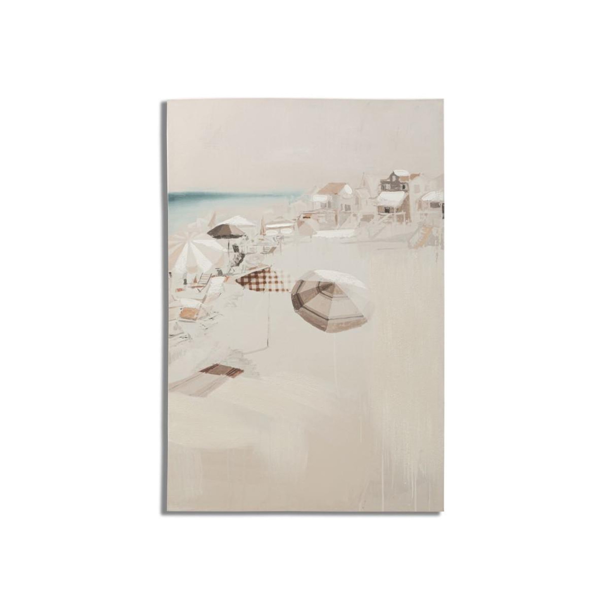 Paris Prix Toile imprimée déco  beach  80x120cm multicolore