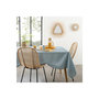 Voir la diapositive 3 : ATMOSPHERA Nappe anti-tache ethnique Tikal - L. 240 x l . 140 cm - Bleu
