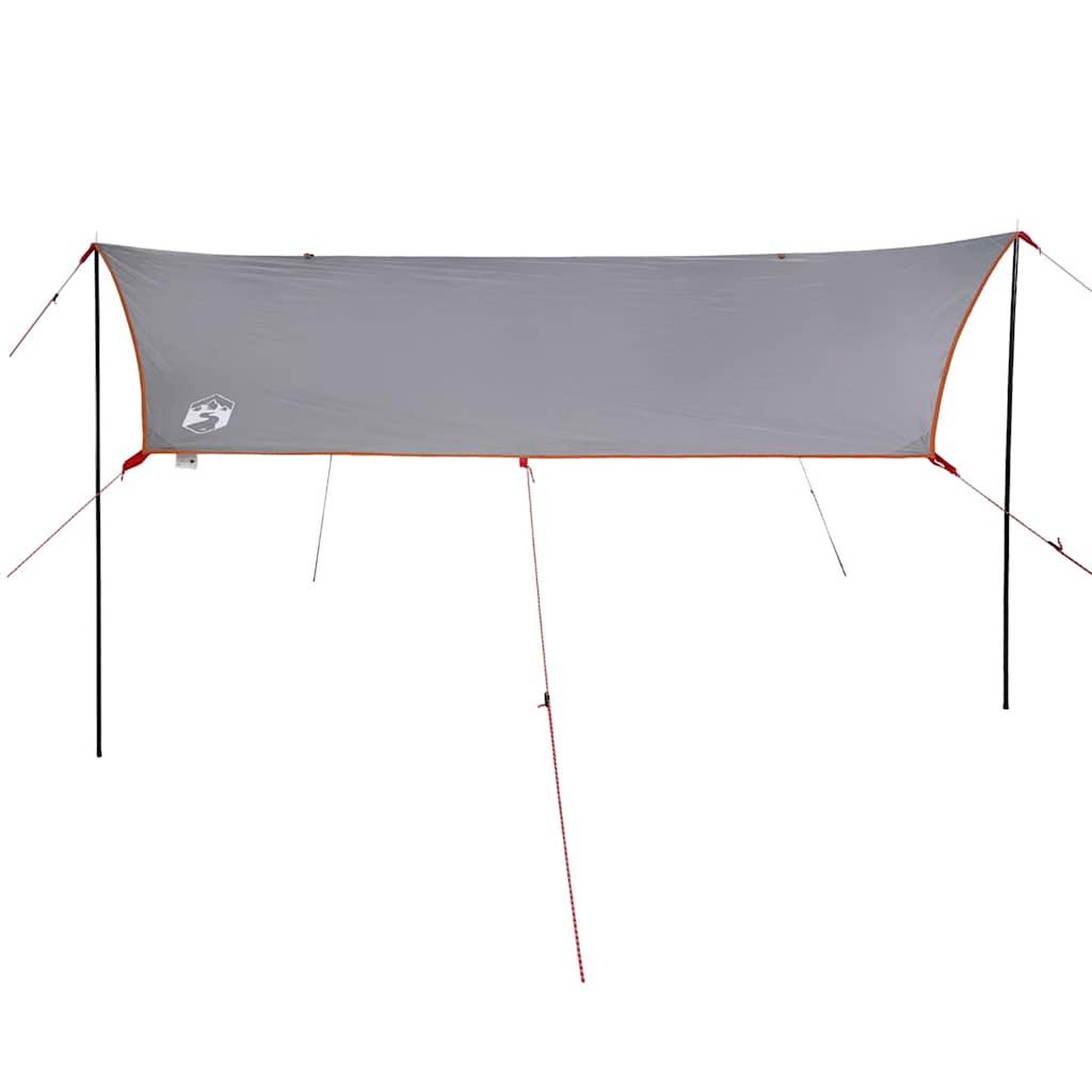 Voir la diapositive 5 : VIDAXL Tente de voiture gris et orange impermeable