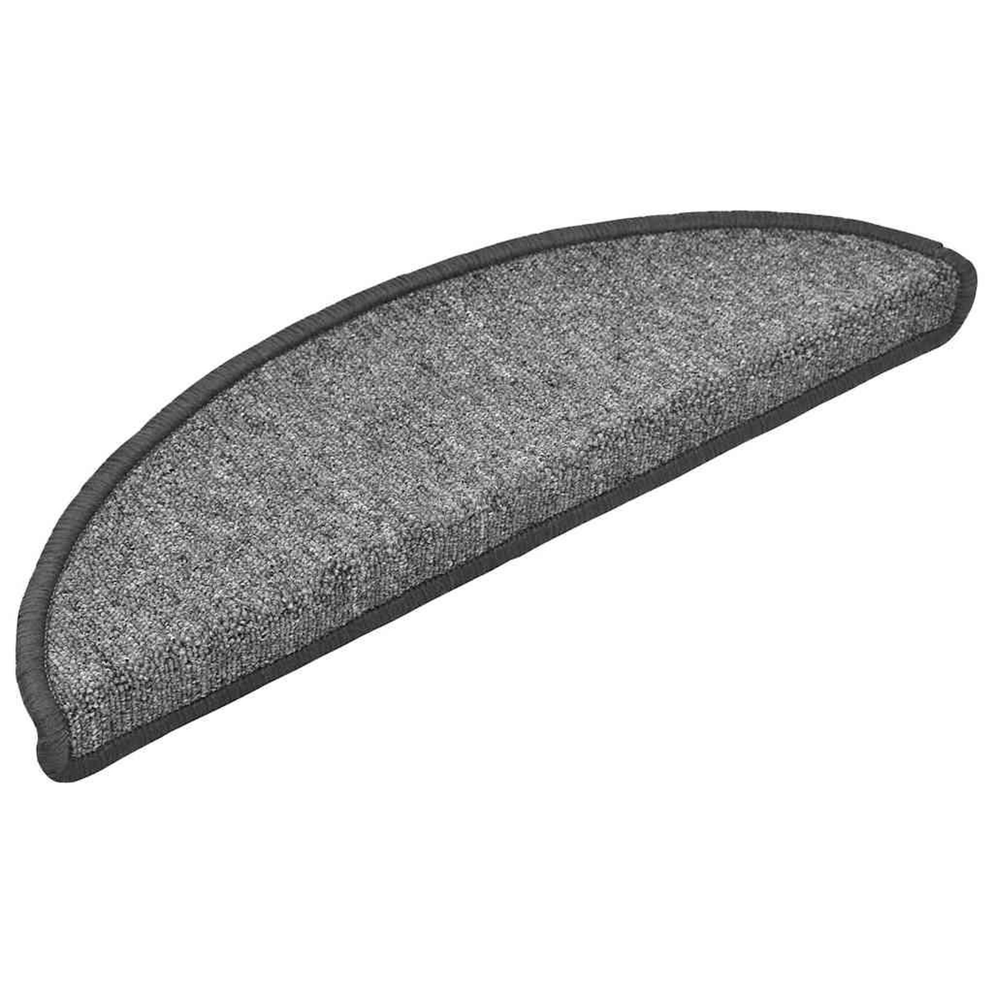 Voir la diapositive 2 : VIDAXL Tapis d'escalier 20 pcs gris fonce 56x17x3 cm